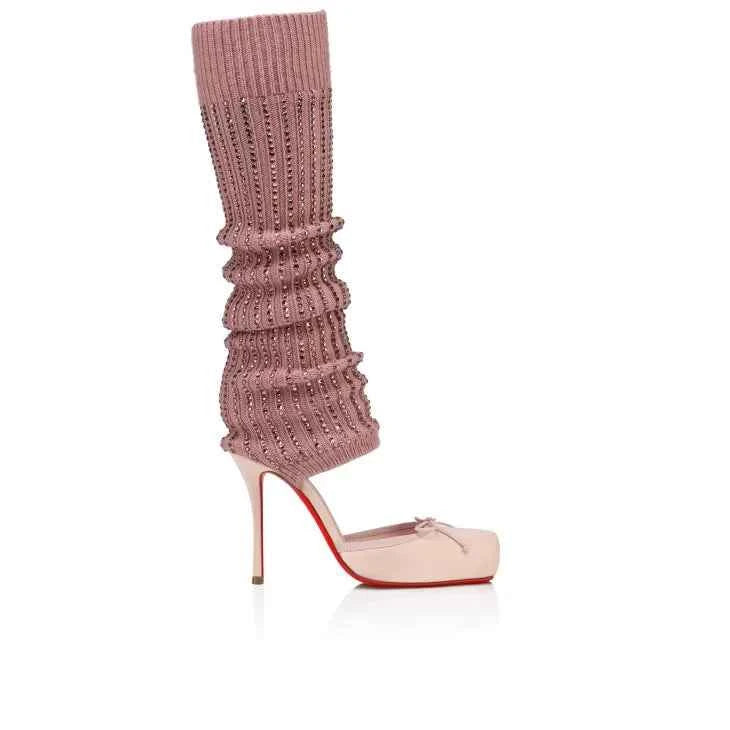 Sexy rhinestone Heels Elastic with sleeves New Arrivals