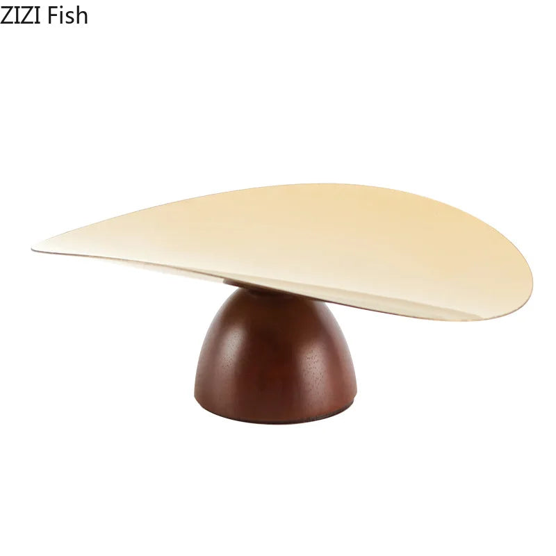 DecorBites™ Gold Plated Wooden Fruit Bowl Tray Set for Home Kitchen and Restaurants