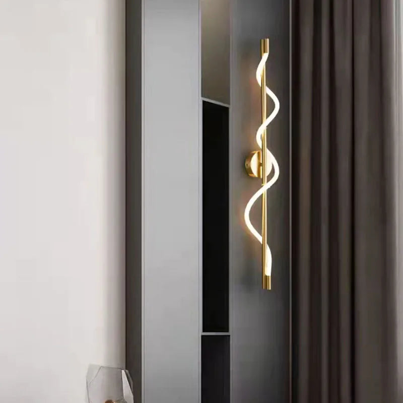 DecorBites™ Dimming Wall Lights in Gold, Black, or Copper for Living Room and Bedroom