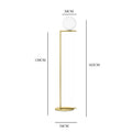 DecorBites™ Glass Ball LED Chandelier Light for Modern Home Decor
