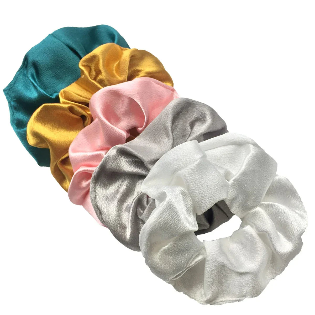 Women's Silky Satin Hair Scrunchies Set