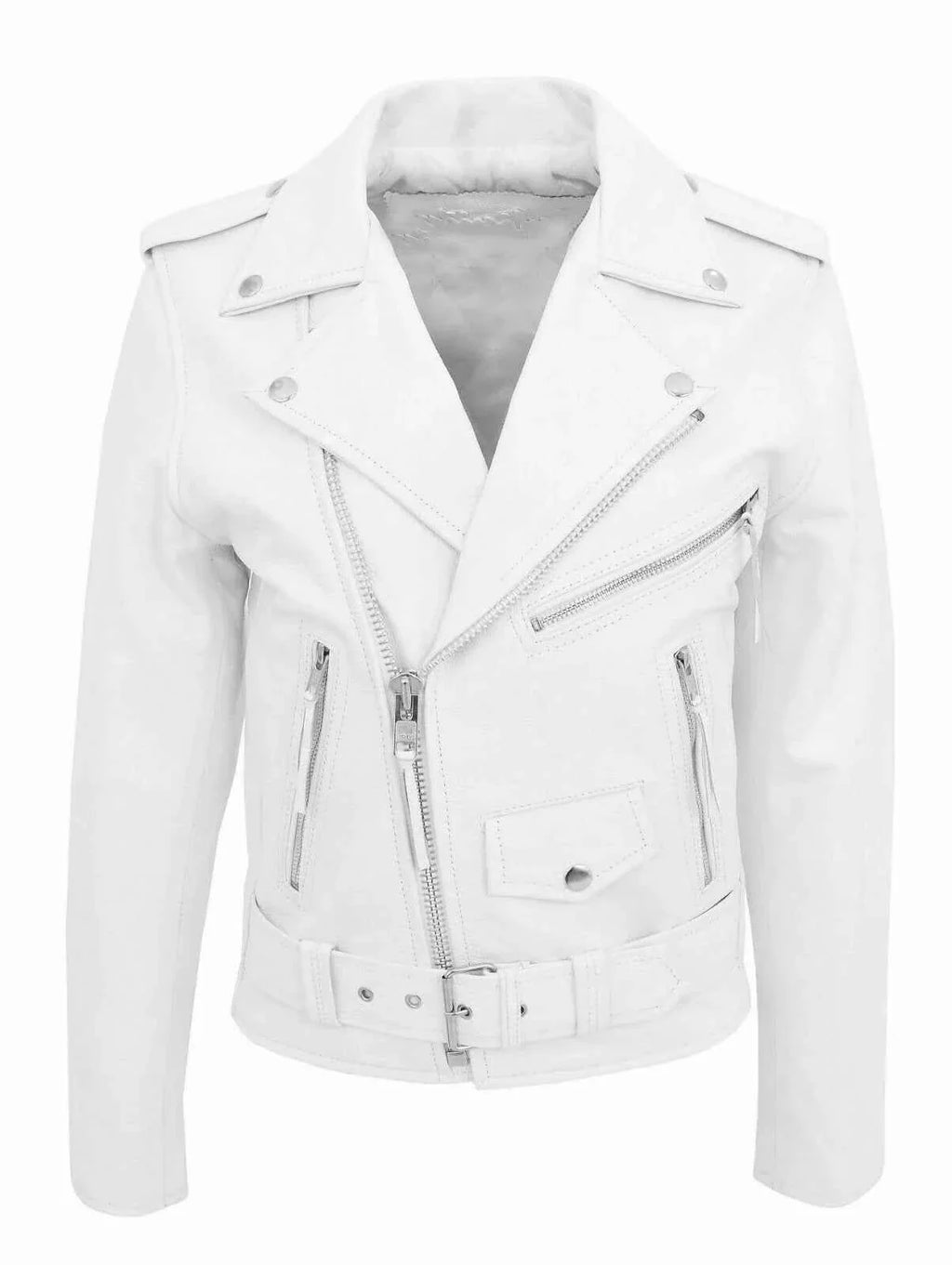 Men's PU Leather Motorcycle Fashion Slim Fit Leather Coat