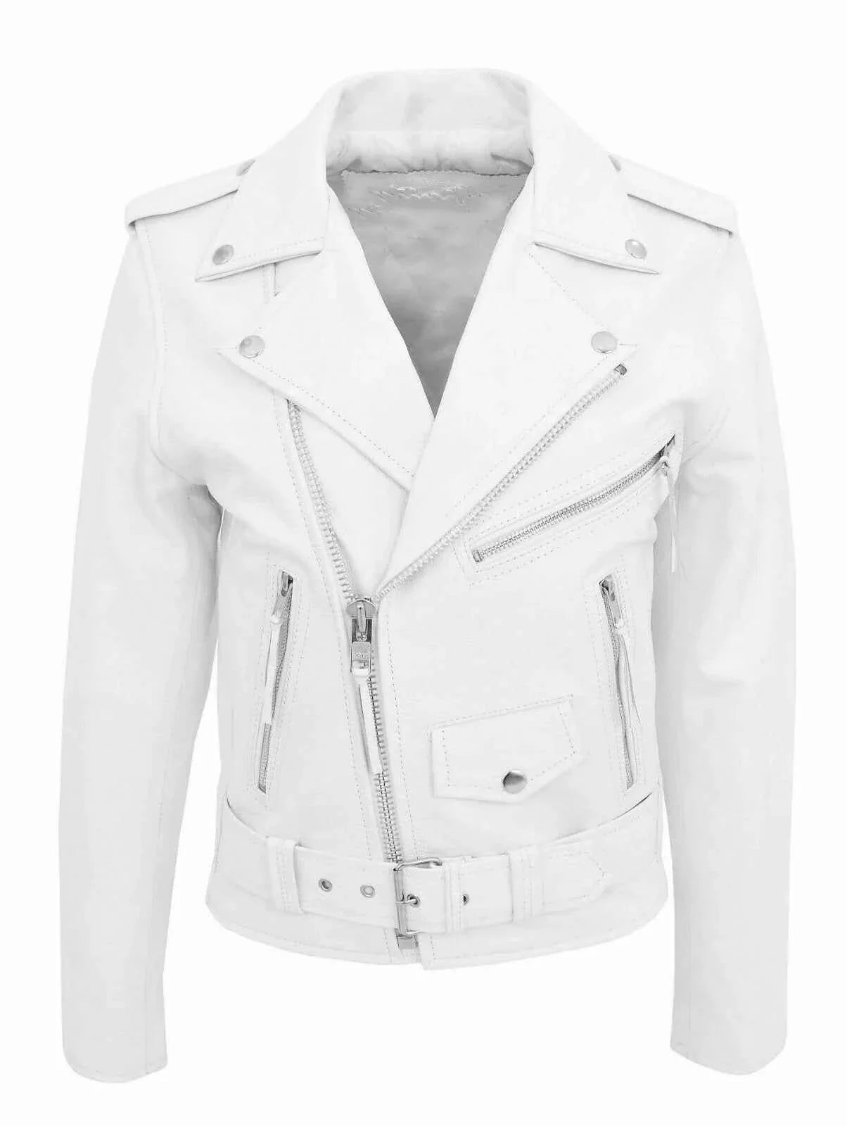 Men's PU Leather Motorcycle Fashion Slim Fit Leather Coat
