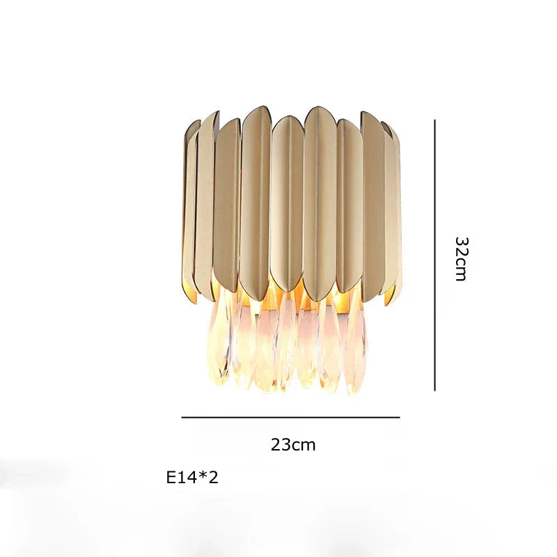 DecorBites™ Crystal Water Droplet Pendant Lights, Dimmable Luxury LED Dining Room Fixture