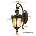 DecorBites™ Country Outdoor Wall Lantern for Restaurant Balcony Villa Door Waterproof Lights