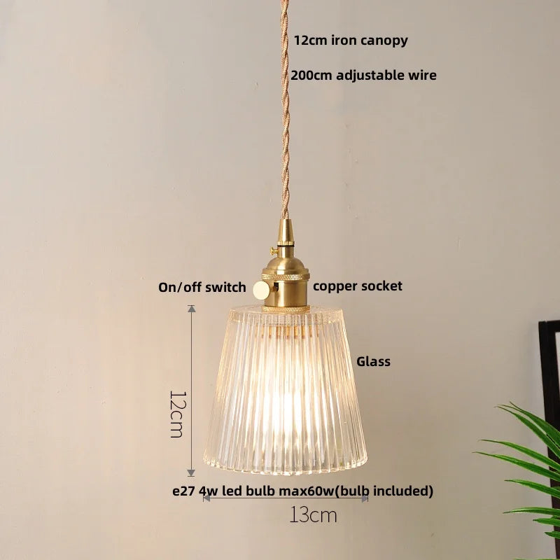 DecorBites™ Iron Lampshade LED Pendant Lights, Adjustable Modern Hang Lamp
