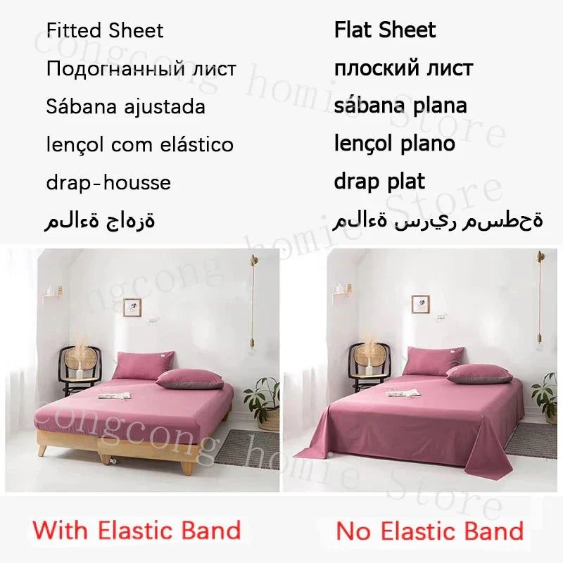 DecorBites™ Fresh Bubble Yarn Fabric Bedding Set - Soft, Breathable Duvet Cover with Sheet