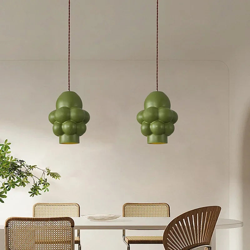 DecorBites™ French Creamy Wind LED Chandelier for Dining Room Home Decor Lighting