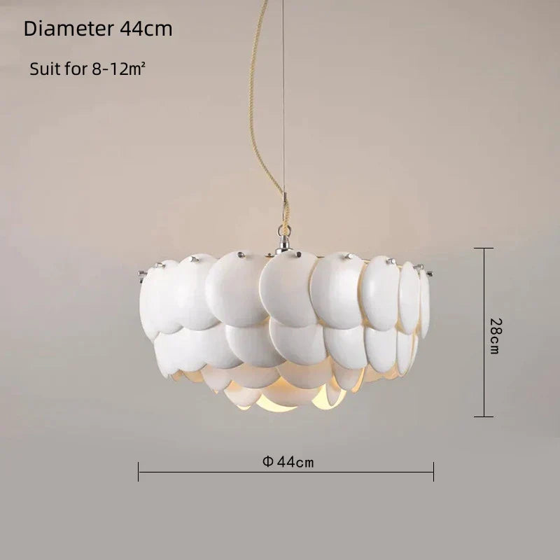 DecorBites™ French Ceramic Chandelier: Romantic LEDs for Luxury Living Room & Restaurant Decor