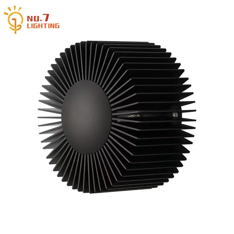 DecorBites™ LED Aluminum Wall Lamp: Modern Minimalist Art Decor for Living Bedroom Hotel