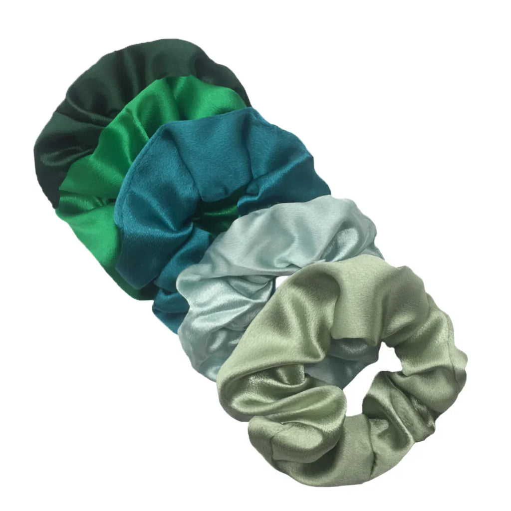 Women's Silky Satin Hair Scrunchies Set