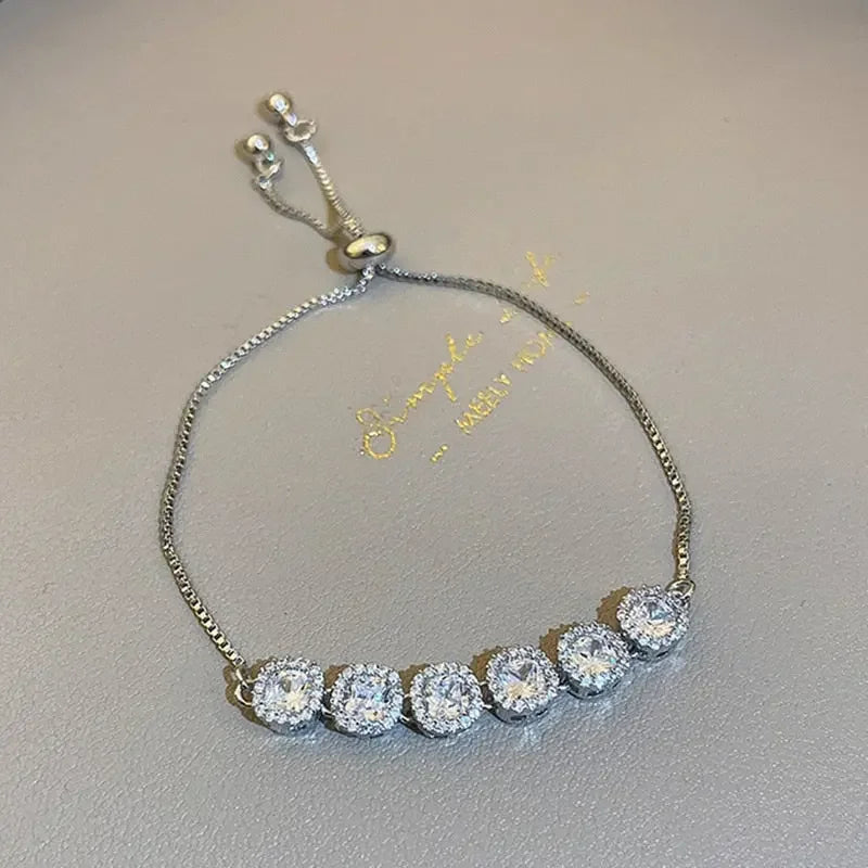Adjustable Zircon Bracelets