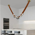 DecorBites™ Leather Pendant Lights for Home Decor Chandelier Lighting Fixture