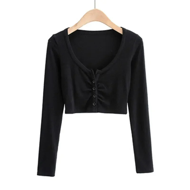 High Street Cropped Cardigan