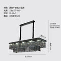 DecorBites™ Gold Crystal Chandelier for Living Room Bedroom Decor