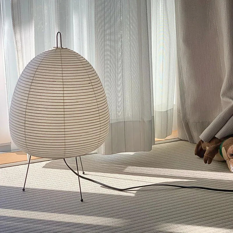 DecorBites™ Japanese Rice Paper Lantern LED Table Lamp Floor Lamps for Creative Home Decor