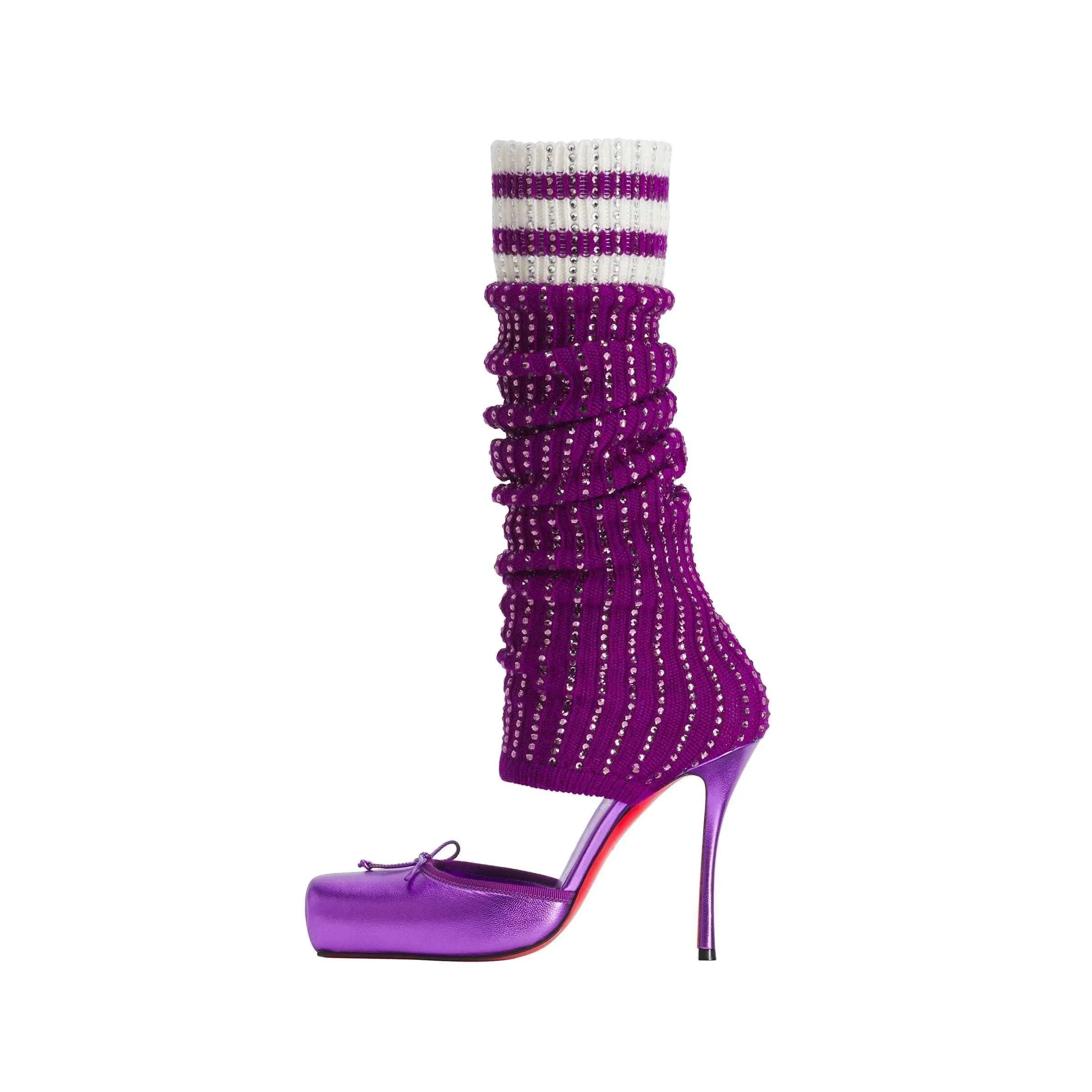 Sexy rhinestone Heels Elastic with sleeves New Arrivals