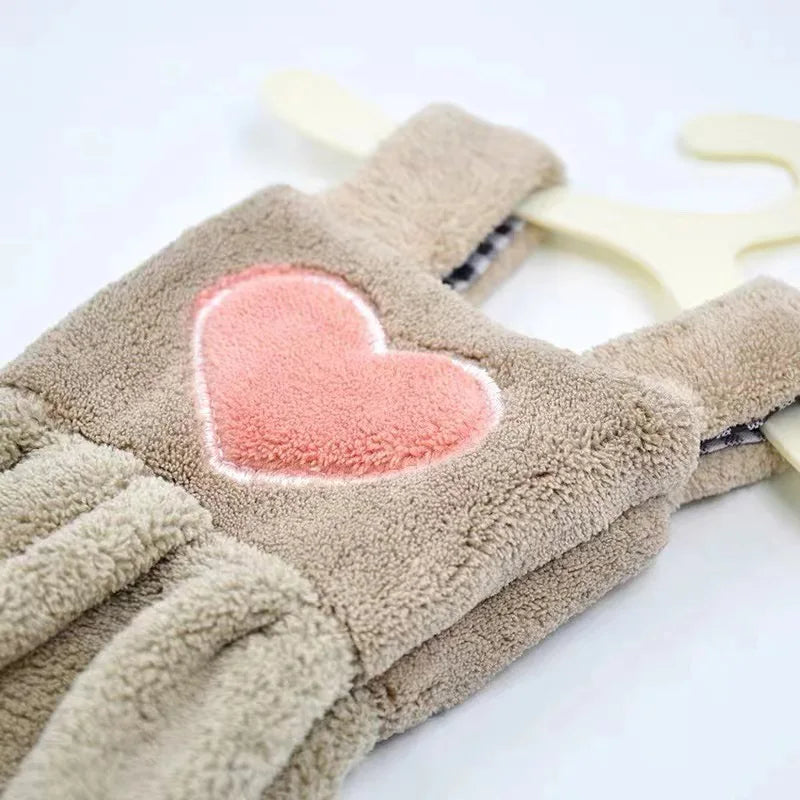 DecorBites™ Cute Cartoon Hand Towel - Soft, Absorbent Cleaning Cloth for Kitchen and Bathroom