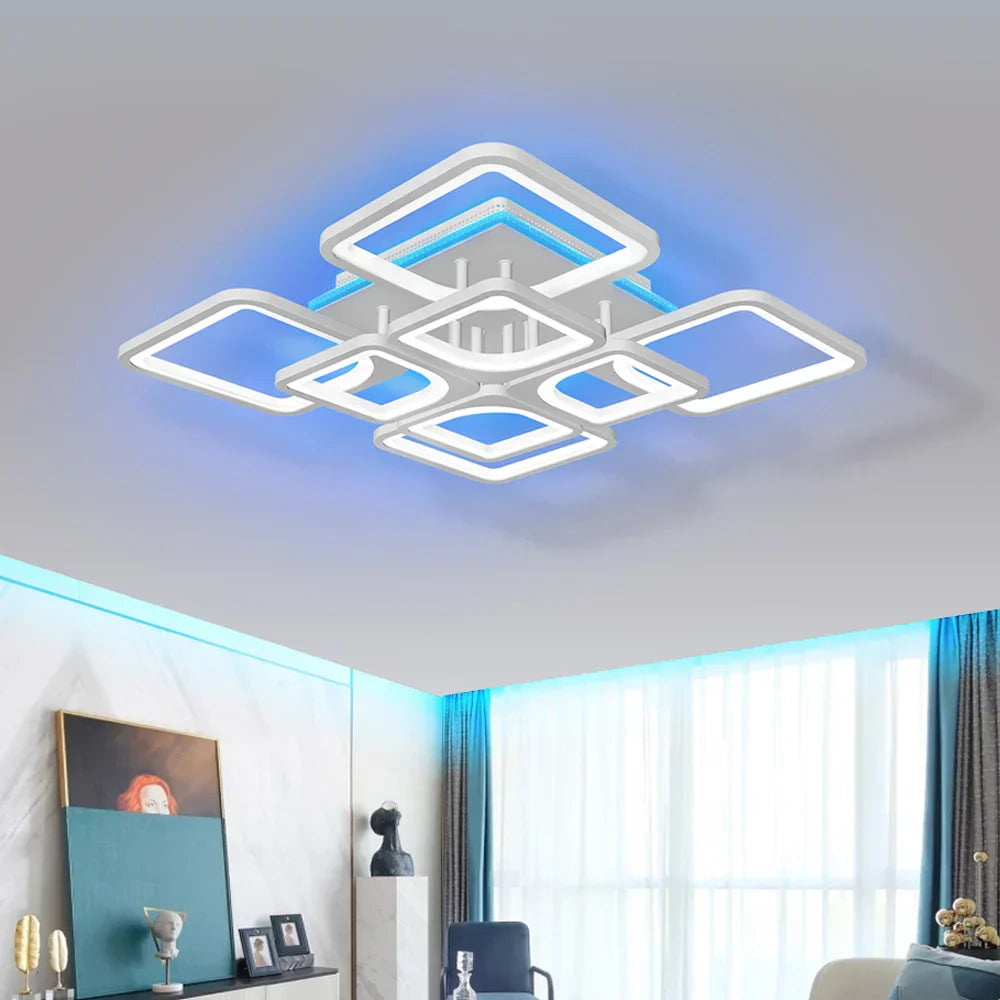 DecorBites™ LED Ceiling Chandelier with Dimmable Light for Home Decor