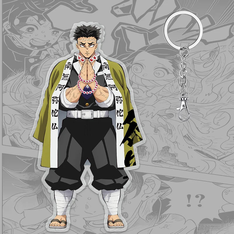 Demon Slayer Keychain: Tanjiro 6cm Acrylic Bag Pendant