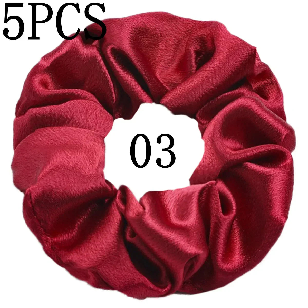 Women's Silky Satin Hair Scrunchies Set