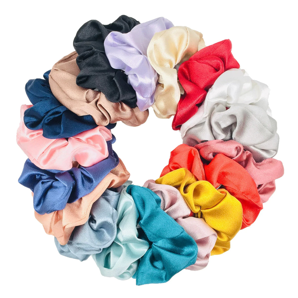 Women's Silky Satin Hair Scrunchies Set