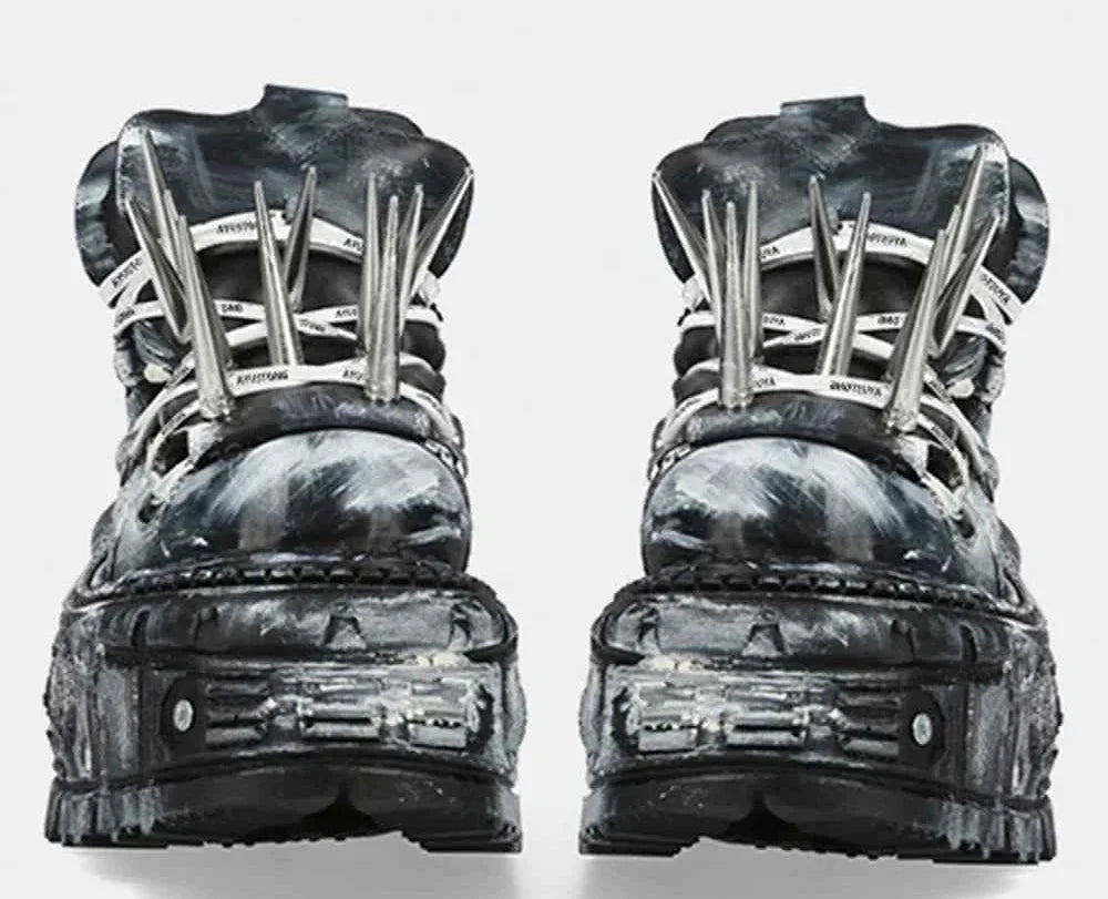 Platform Spiked Rivet Striders