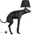 DecorBites™ Big Dog LED Floor Lamp Black Dog Table Lamp E27 for Living Room