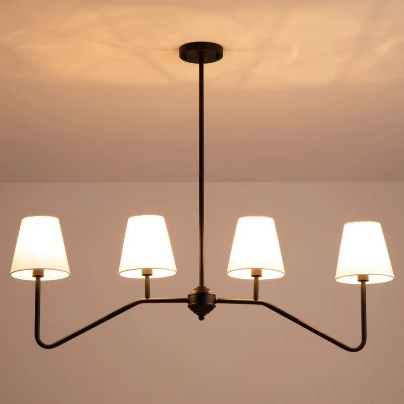 DecorBites™ Industrial Style Chandelier for Home Living Room Decor Lighting