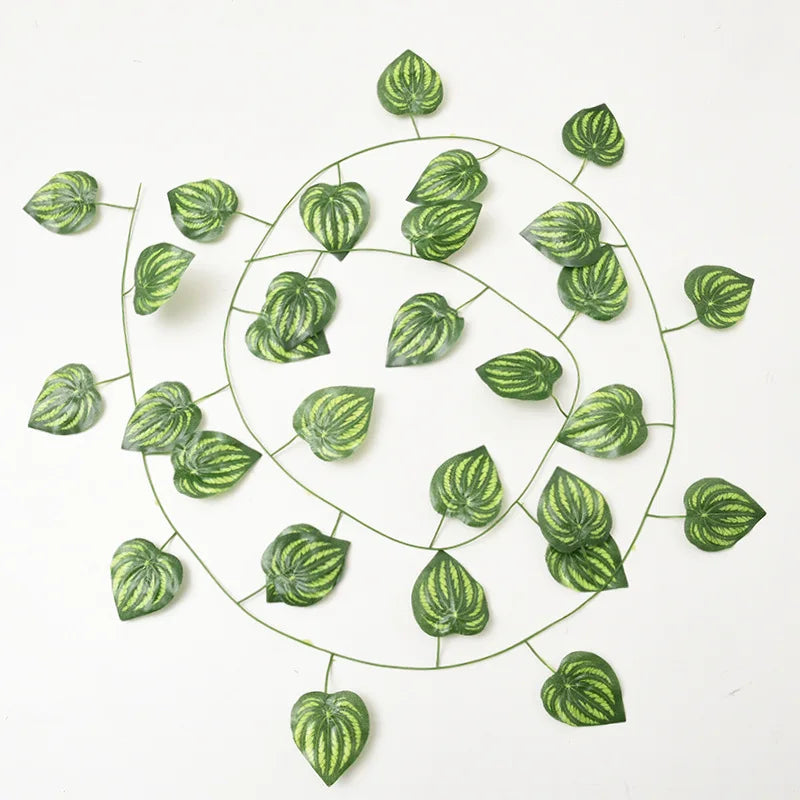 DecorBites™ Green Silk Hanging Christmas Garland for Home and Garden Decor