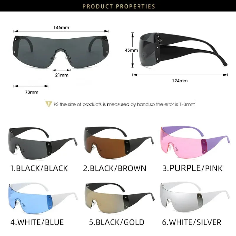 2000'S Women’s Sun Glasses UV400
