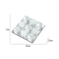 DecorBites™ Frosted Glass Geometric Chessboard - Home Decor Handicrafts & Accessories