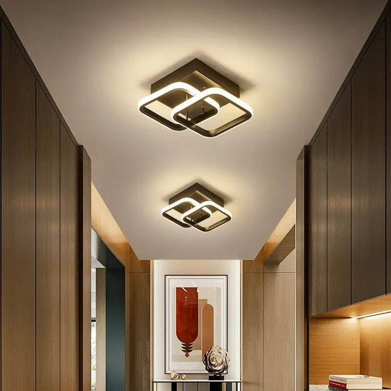 DecorBites™ LED Ceiling Chandelier Modern Bedroom Lamp Indoor Decor Surface Mounted Lighting