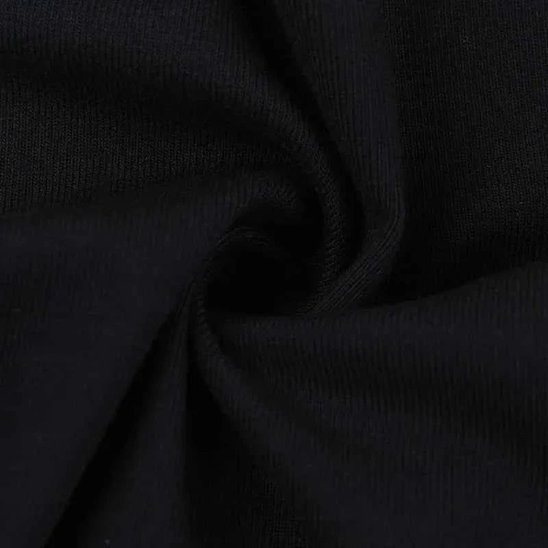 Goth Dark Punk Rivet Sexy Long Sleeve T-shirt