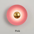 DecorBites™ Golden Macaroon LED Wall Lamp for Bedroom & Living Room