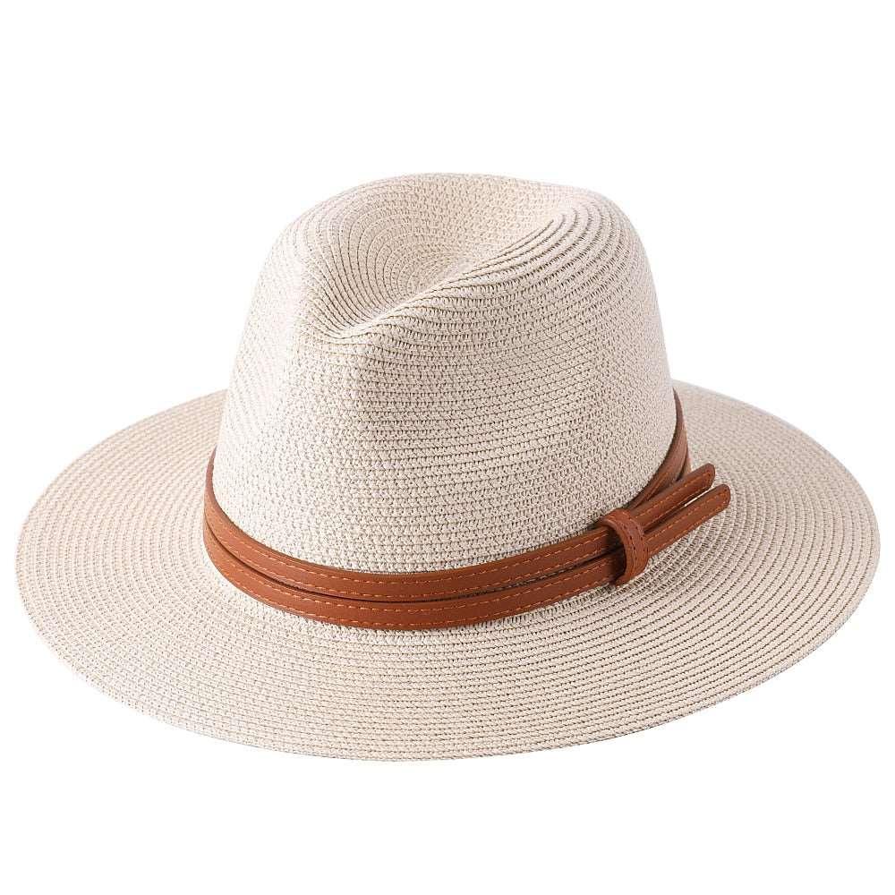 Panama Women/Men Wide Brim Beach Hat UV Protection