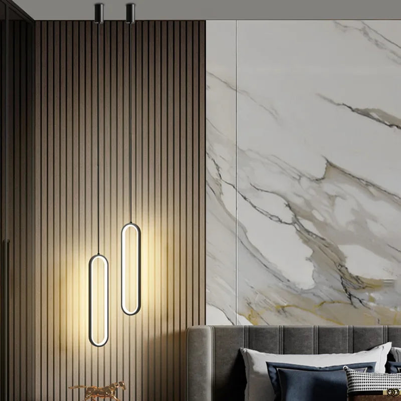 DecorBites™ LED Chandelier: Modern Living Room Dining Room Pendant Lights for Home Decor