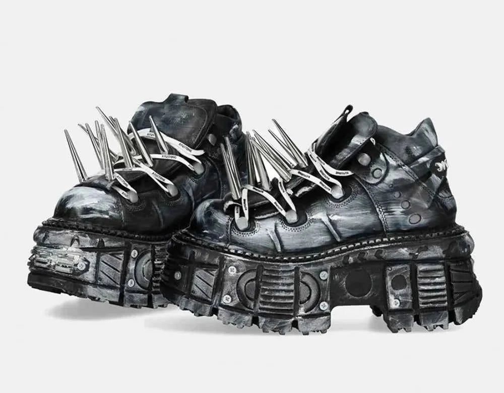 Platform Spiked Rivet Striders