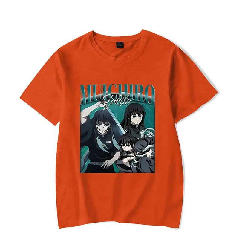 Tokitou Muichirou T-Shirts Demon Slayer Graphic Tee