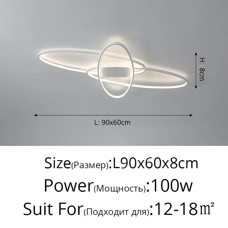 DecorBites™ Dimmable Ceiling Chandeliers for Living Bedroom Dining Room Lighting