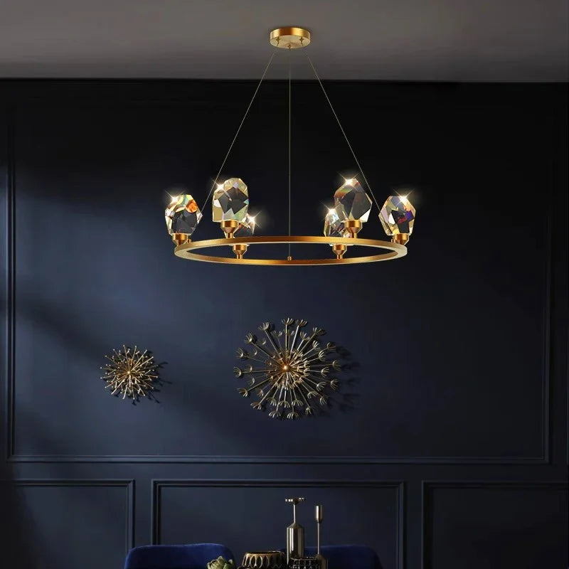 DecorBites™ Elegant Chandelier Dining Room Pendant Lights Ceiling Lamps