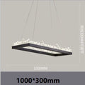 DecorBites™ Crystal LED Pendant Lights: Modern Gold Black Industrial Lamp