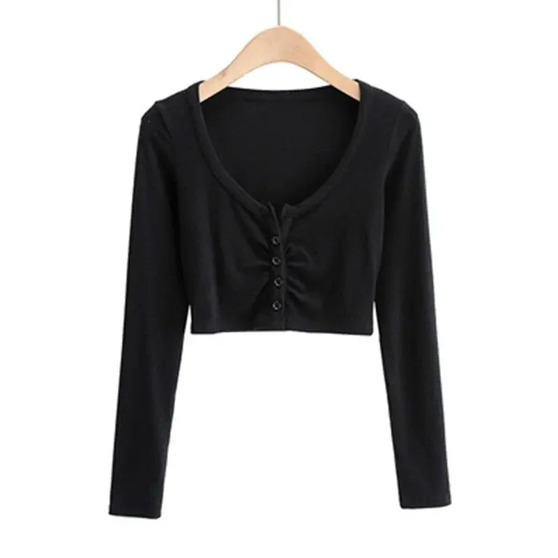 High Street Cropped Cardigan