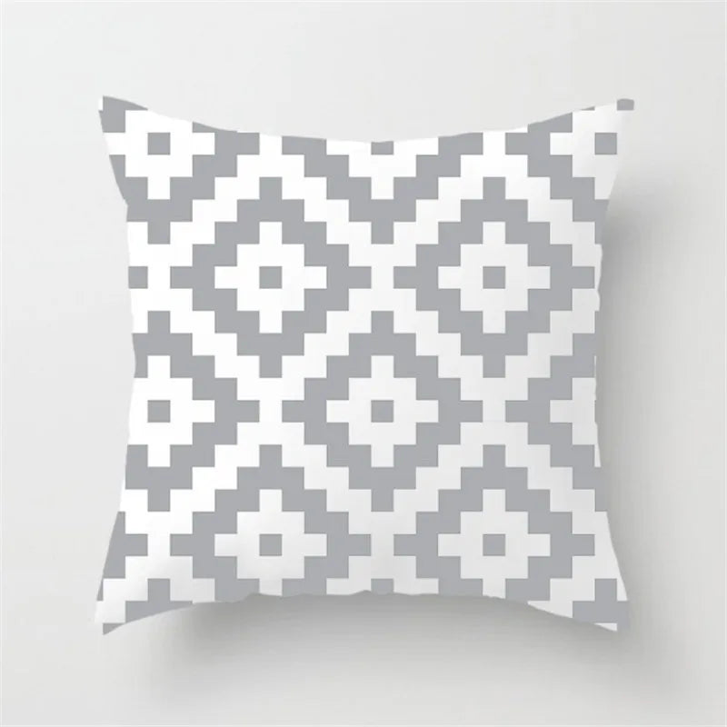 DecorBites™ Geometric Stripe Pillowcase for Modern Home Decor