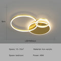 DecorBites™ LED Ceiling Chandelier Rings Pendant Light - Minimalist Home Lighting