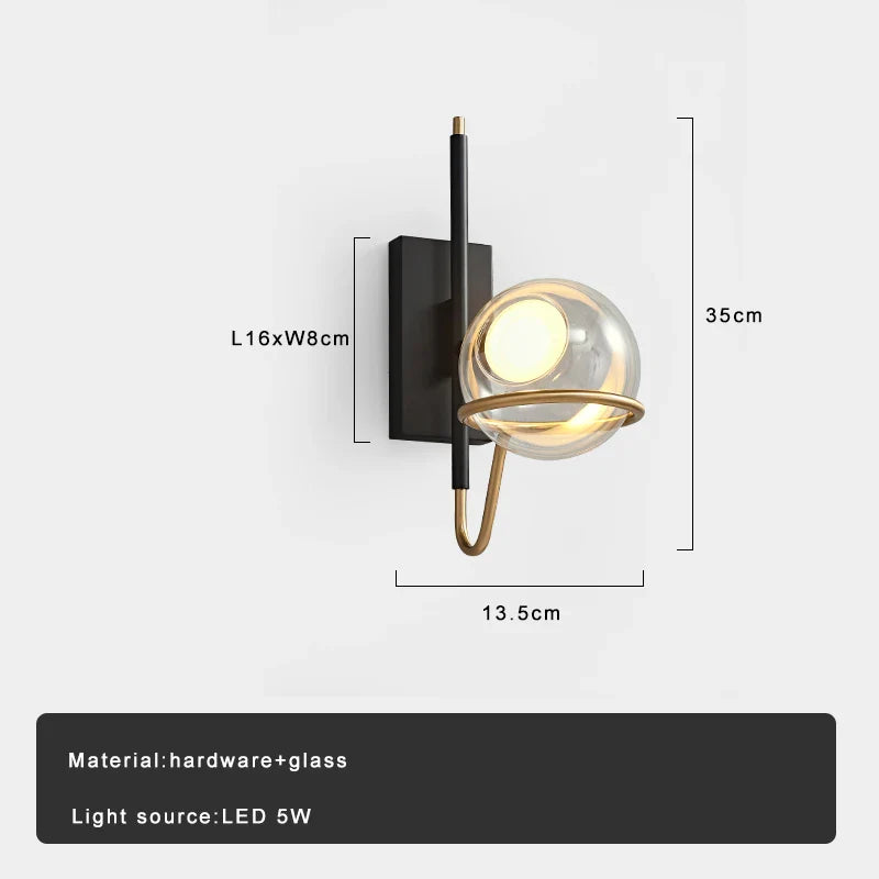 DecorBites™ Gray Glass Ceiling Chandelier Light Luxury Modern Room Decor LightS