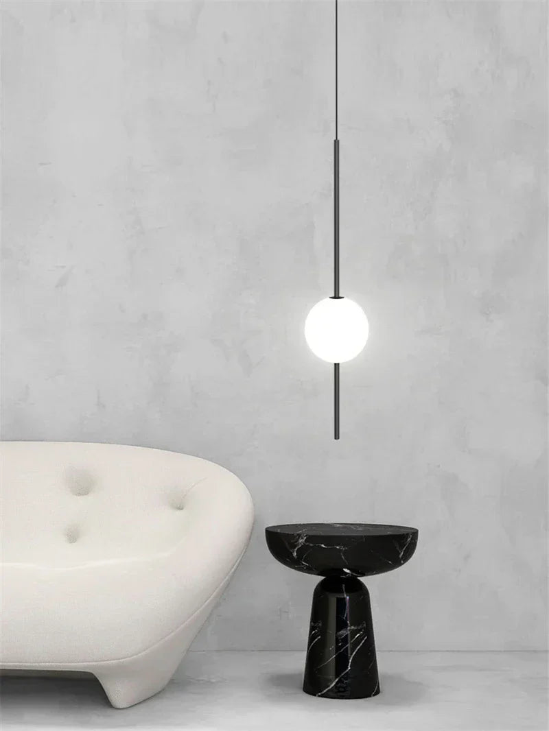 DecorBites™ Glass Ball LED Ceiling Chandelier for Home Decor and Lighting