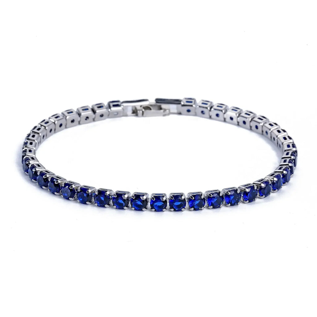 4mm Cubic Zirconia Tennis Bracelet