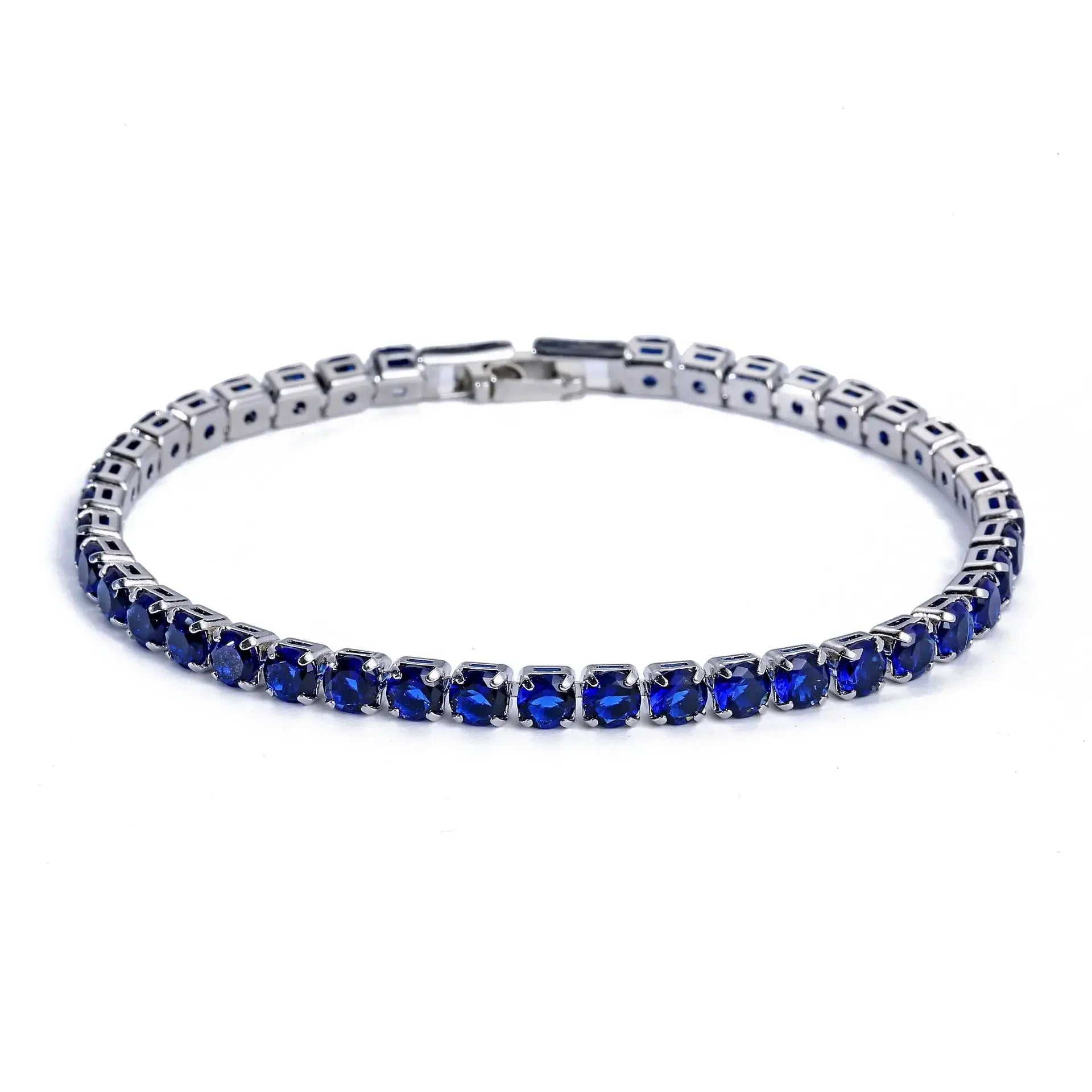 4mm Cubic Zirconia Tennis Bracelet