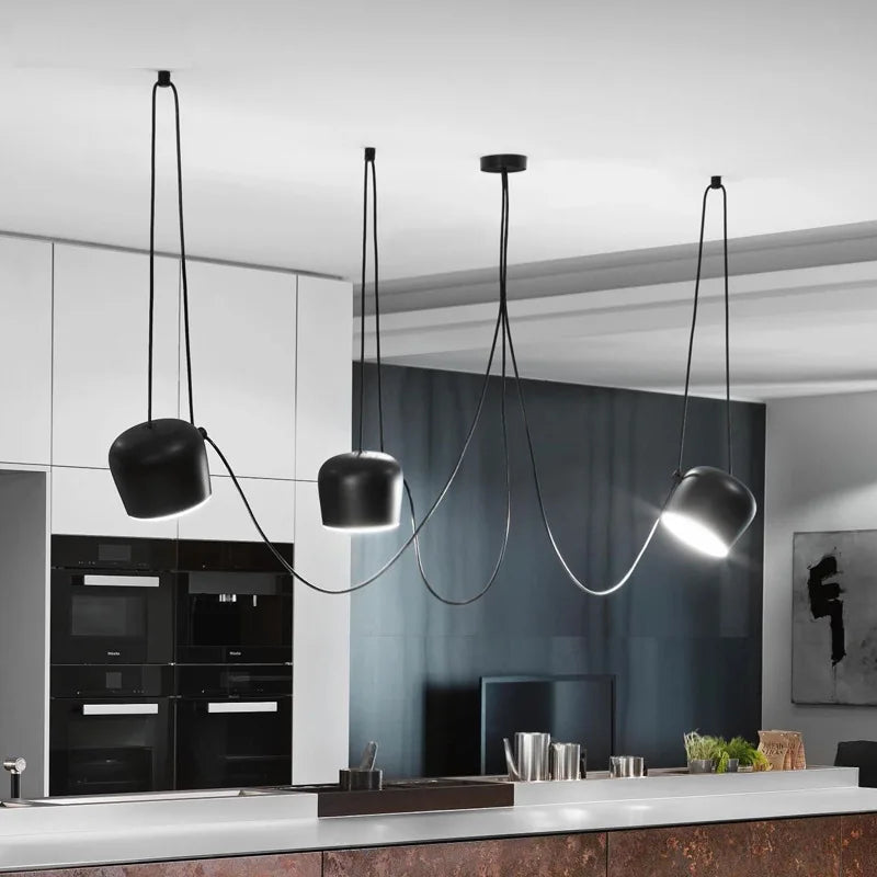 DecorBites™ Industrial Spider Pendant Lamp: Nordic Style Aim Pendant for Home, Restaurant, Bar